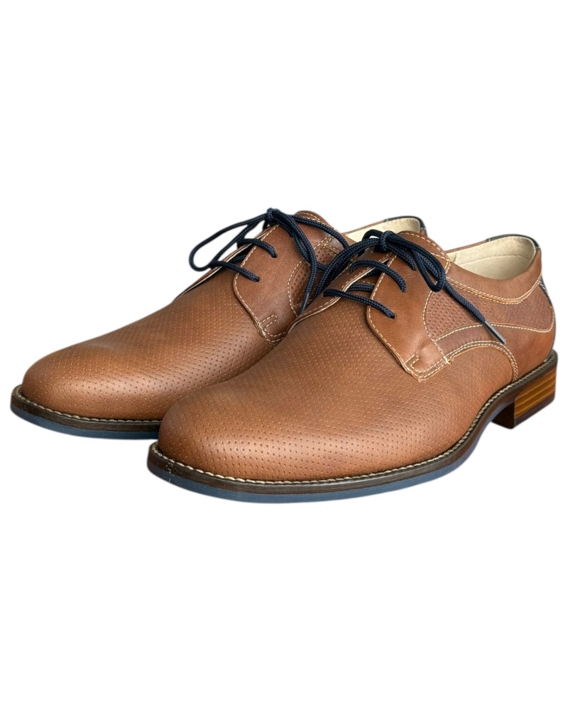  Δερμάτινο Ανδρικό Παπούτσι - F836