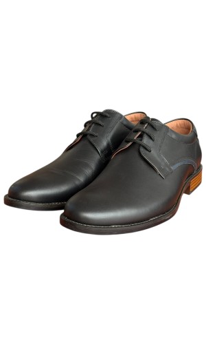  Δερμάτινο Ανδρικό Παπούτσι - F838