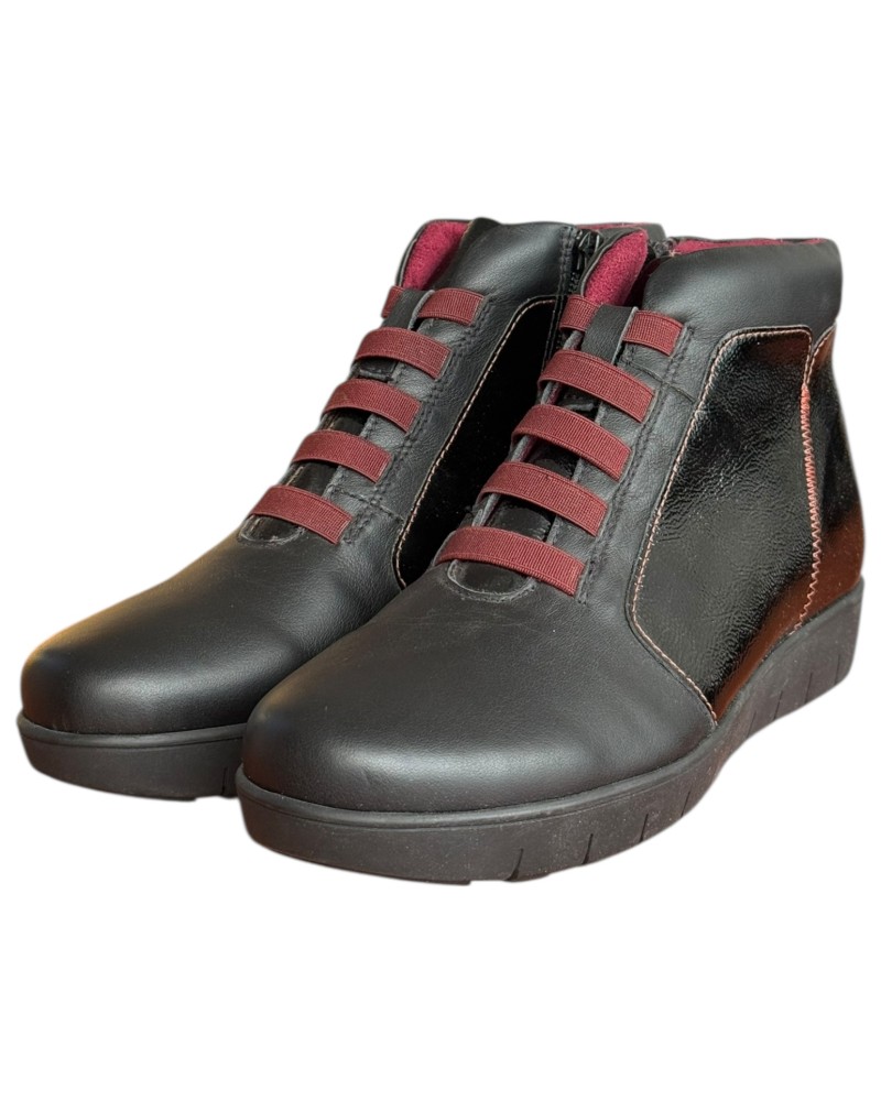 Δερμάτινο Γυναικείo Μποτάκι - F841