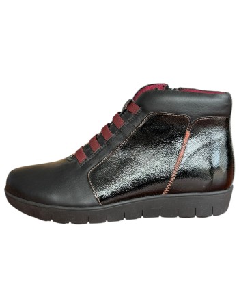 Δερμάτινο Γυναικείo Μποτάκι - F841