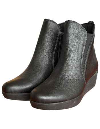 Δερμάτινο Γυναικείo Μποτάκι - F842