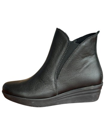 Δερμάτινο Γυναικείo Μποτάκι - F842