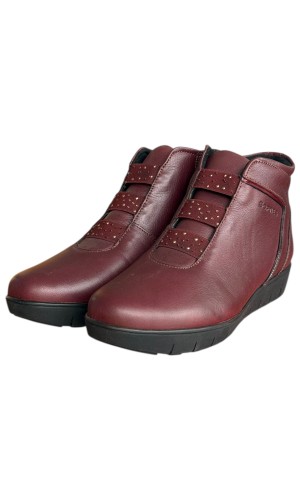 Δερμάτινο Γυναικείo Μποτάκι - F843