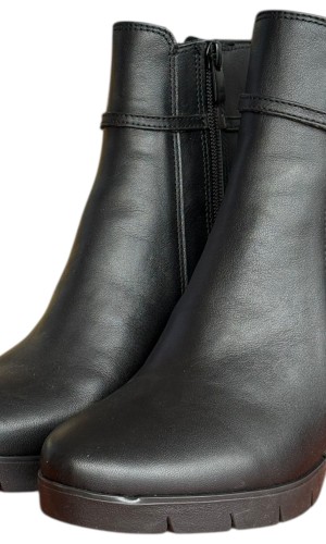 Δερμάτινο Γυναικείo Μποτάκι - F844