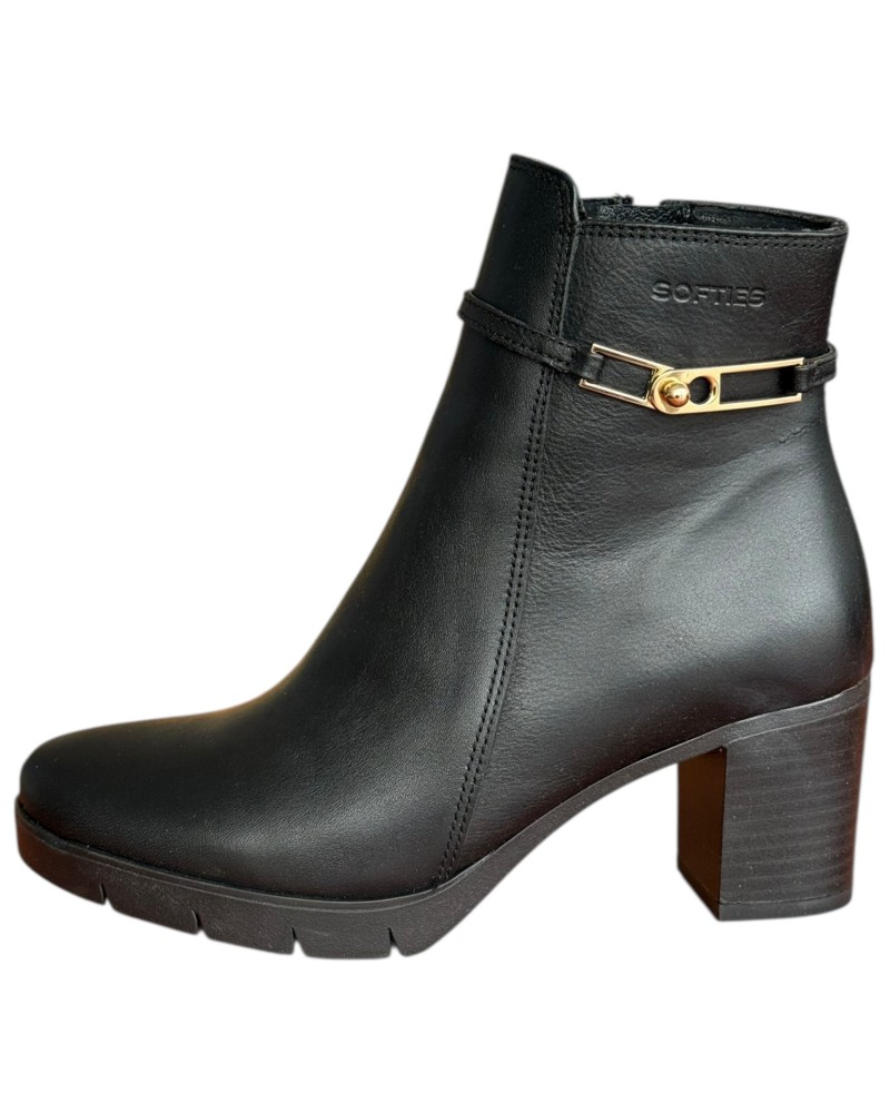 Δερμάτινο Γυναικείo Μποτάκι - F844