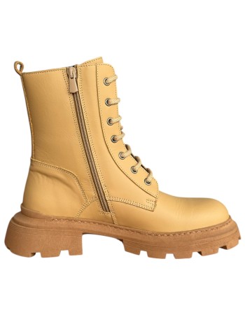 Δερμάτινο Γυναικείo Μποτάκι - F846