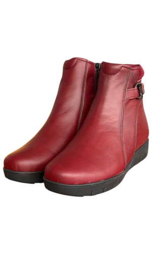 Δερμάτινο Γυναικείo Μποτάκι - F847