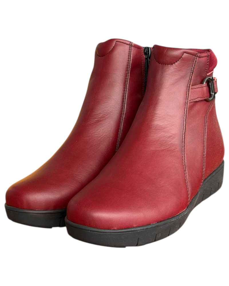 Δερμάτινο Γυναικείo Μποτάκι - F847