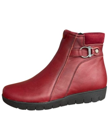 Δερμάτινο Γυναικείo Μποτάκι - F847