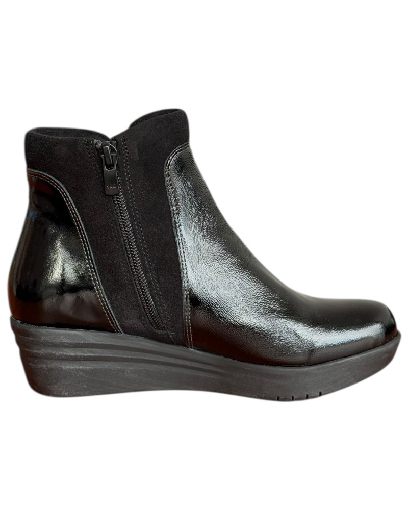 Δερμάτινο Γυναικείo Μποτάκι - F848