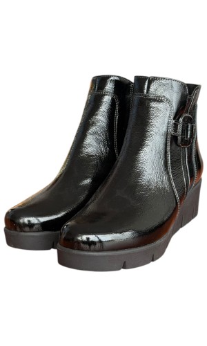 Δερμάτινο Γυναικείo Μποτάκι - F849