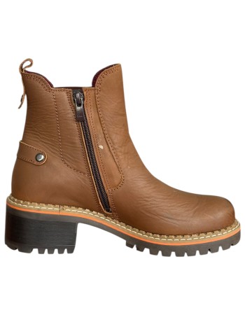 Δερμάτινο Γυναικείo Μποτάκι - F851