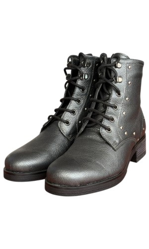 Δερμάτινο Γυναικείo Μποτάκι - F852