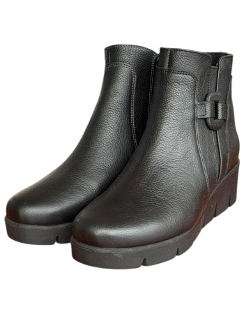 Δερμάτινο Γυναικείo Μποτάκι - F855