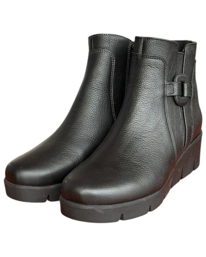 Δερμάτινο Γυναικείo Μποτάκι - F855