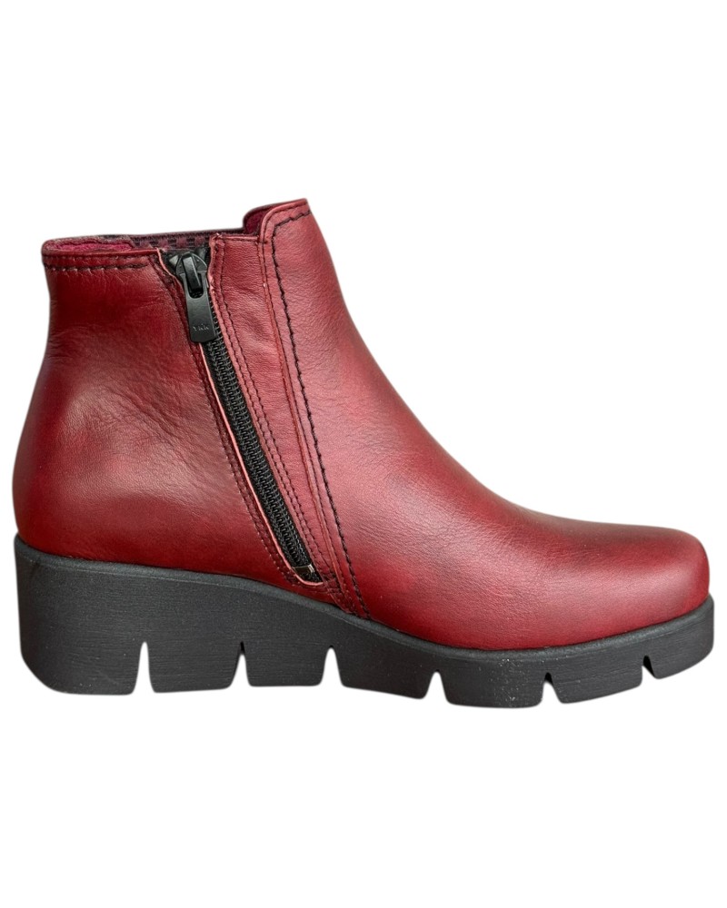 Δερμάτινο Γυναικείo Μποτάκι - F856