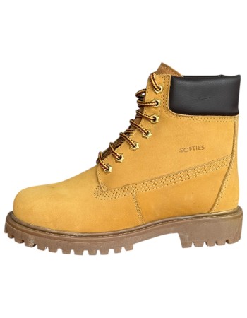 Δερμάτινο Γυναικείo Μποτάκι - F857