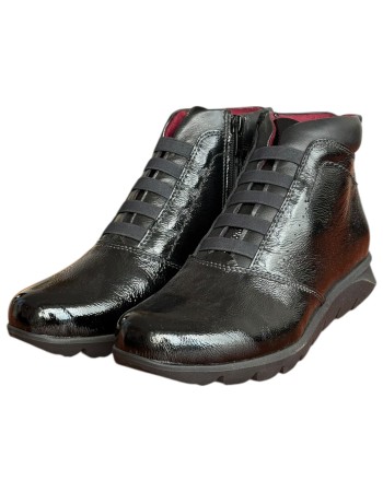 Δερμάτινο Γυναικείo Μποτάκι - F858