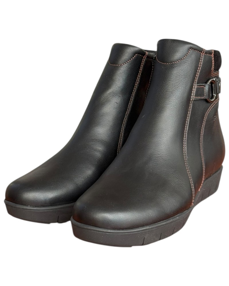 Δερμάτινο Γυναικείo Μποτάκι - F859