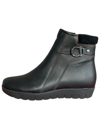 Δερμάτινο Γυναικείo Μποτάκι - F859
