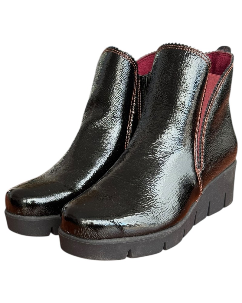 Δερμάτινο Γυναικείo Μποτάκι - F860