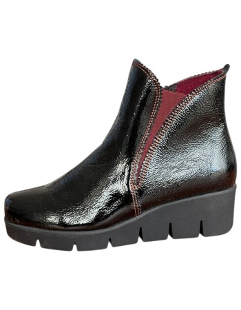 Δερμάτινο Γυναικείo Μποτάκι - F860