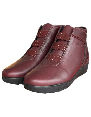 Δερμάτινο Γυναικείo Μποτάκι - F861