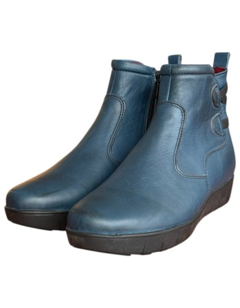 Δερμάτινο Γυναικείo Μποτάκι - F862