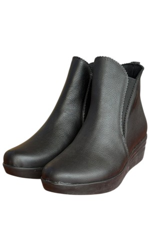 Δερμάτινο Γυναικείo Μποτάκι - F863