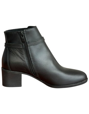 Δερμάτινο Γυναικείo Μποτάκι - F867