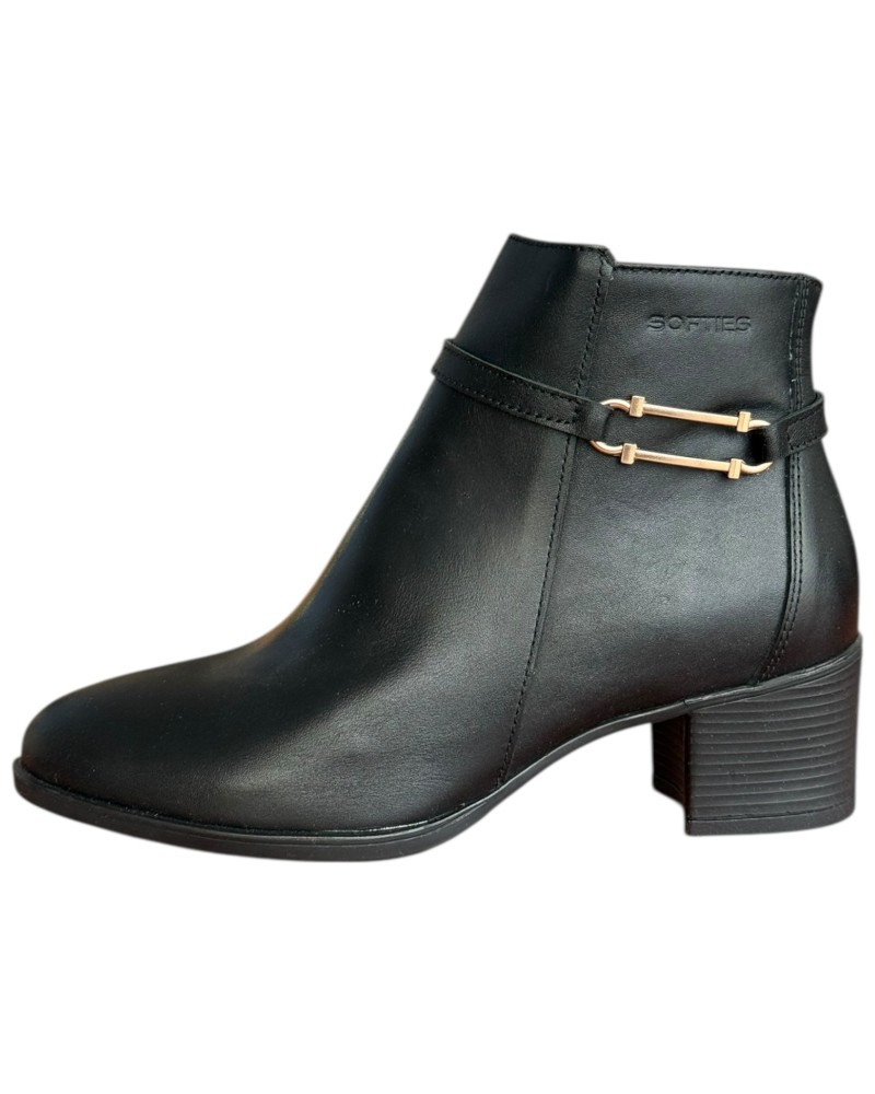 Δερμάτινο Γυναικείo Μποτάκι - F867