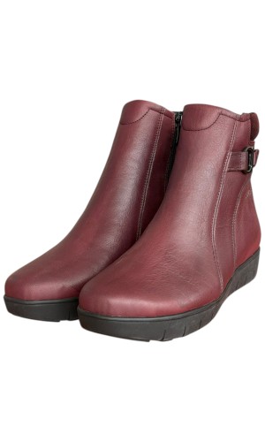 Δερμάτινο Γυναικείo Μποτάκι - F868