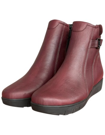 Δερμάτινο Γυναικείo Μποτάκι - F868