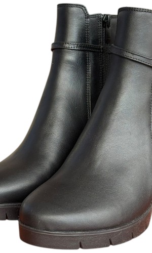 Δερμάτινο Γυναικείo Μποτάκι - F870