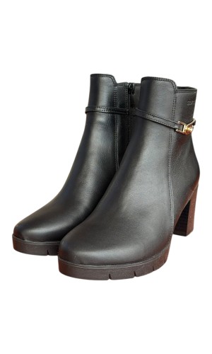 Δερμάτινο Γυναικείo Μποτάκι - F870