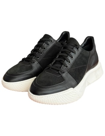  Δερμάτινο Ανδρικό Sneaker- F872