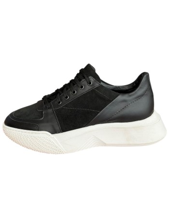  Δερμάτινο Ανδρικό Sneaker- F872