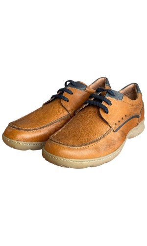  Δερμάτινο Ανδρικό Παπούτσι - F874