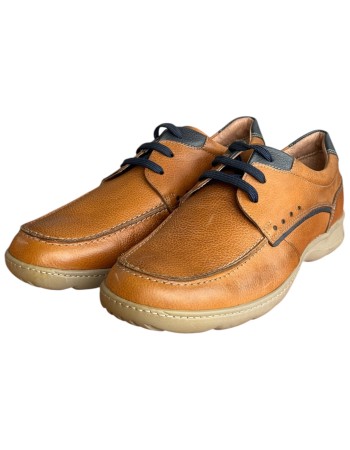  Δερμάτινο Ανδρικό Παπούτσι - F874