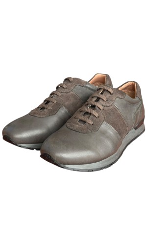  Δερμάτινο Ανδρικό Sneaker- F875