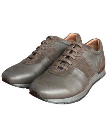  Δερμάτινο Ανδρικό Sneaker- F875