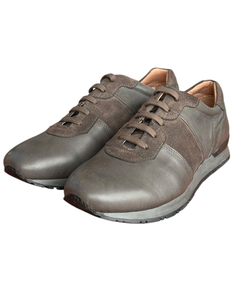  Δερμάτινο Ανδρικό Sneaker- F875