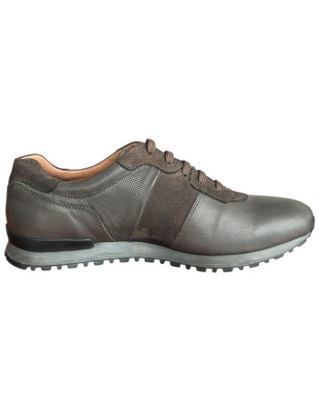  Δερμάτινο Ανδρικό Sneaker- F875