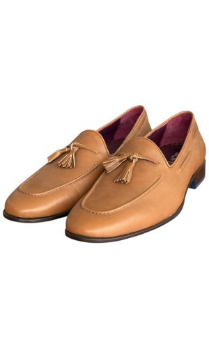  Δερμάτινο Ανδρικό Παπούτσι - F878