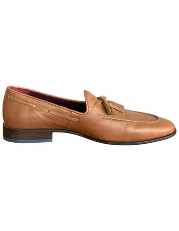  Δερμάτινο Ανδρικό Παπούτσι - F878