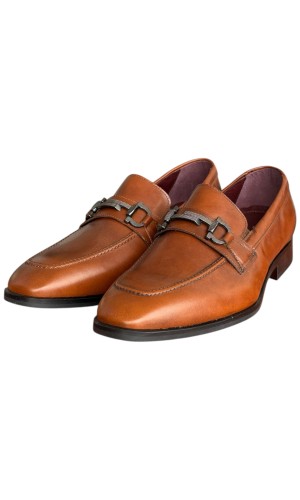  Δερμάτινο Ανδρικό Παπούτσι - F879