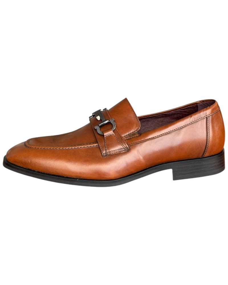  Δερμάτινο Ανδρικό Παπούτσι - F879