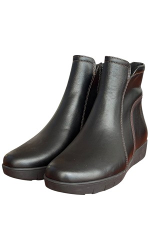 Δερμάτινο Γυναικείo Μποτάκι - F880