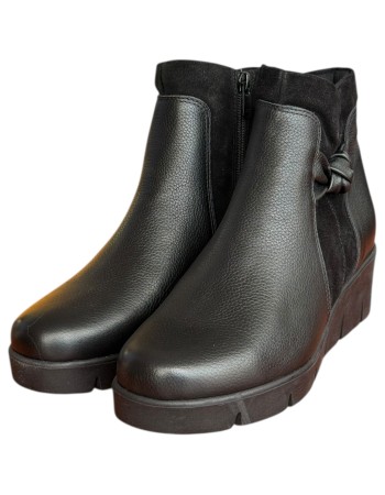 Δερμάτινο Γυναικείo Μποτάκι - F881