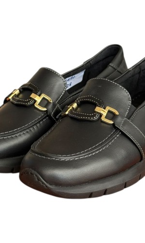  Δερμάτινο Γυναικείo Μοκασίνι - F883